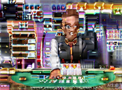 Meja Blackjack Live Dealer dengan kartu yang sedang dibagikan di platform M88